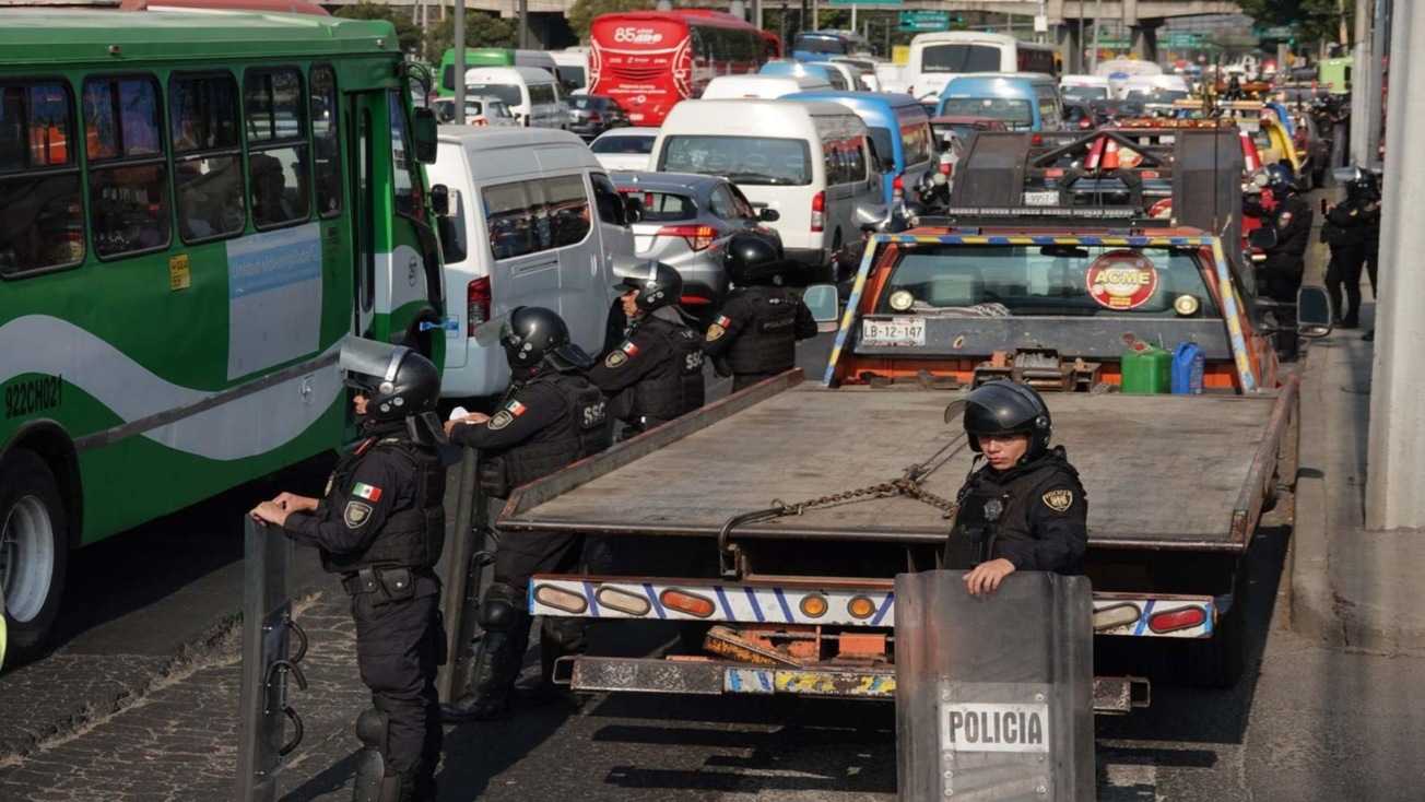 Transportistas anuncian paro en CDMX en pleno regreso a clases el 1 de septiembre