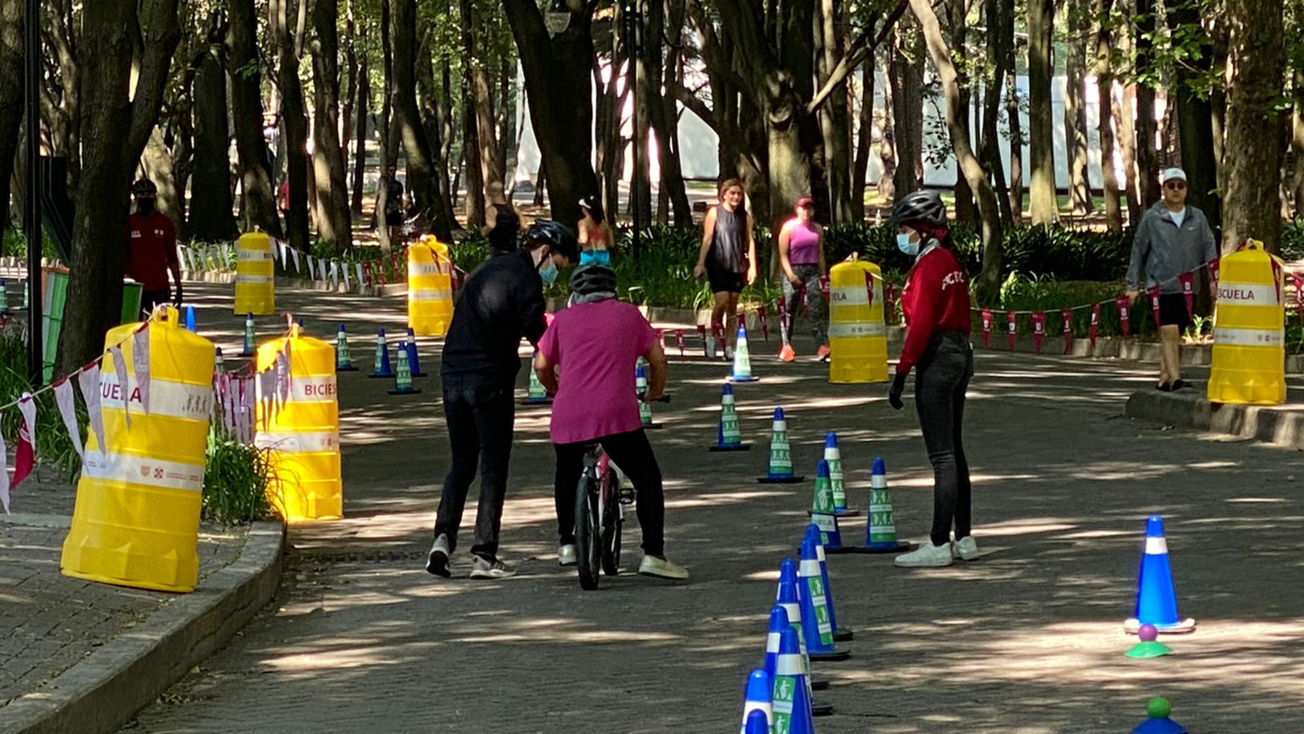 ¿No sabes andar en bici? Dónde se ubican las sedes de biciescuelas en CDMX