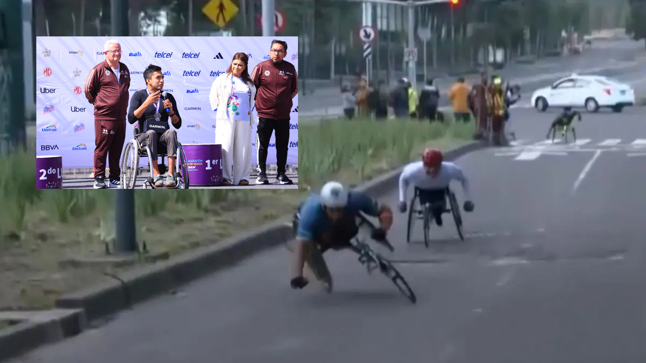 Maratón en CDMX: reclaman a Brugada por baches en la ruta