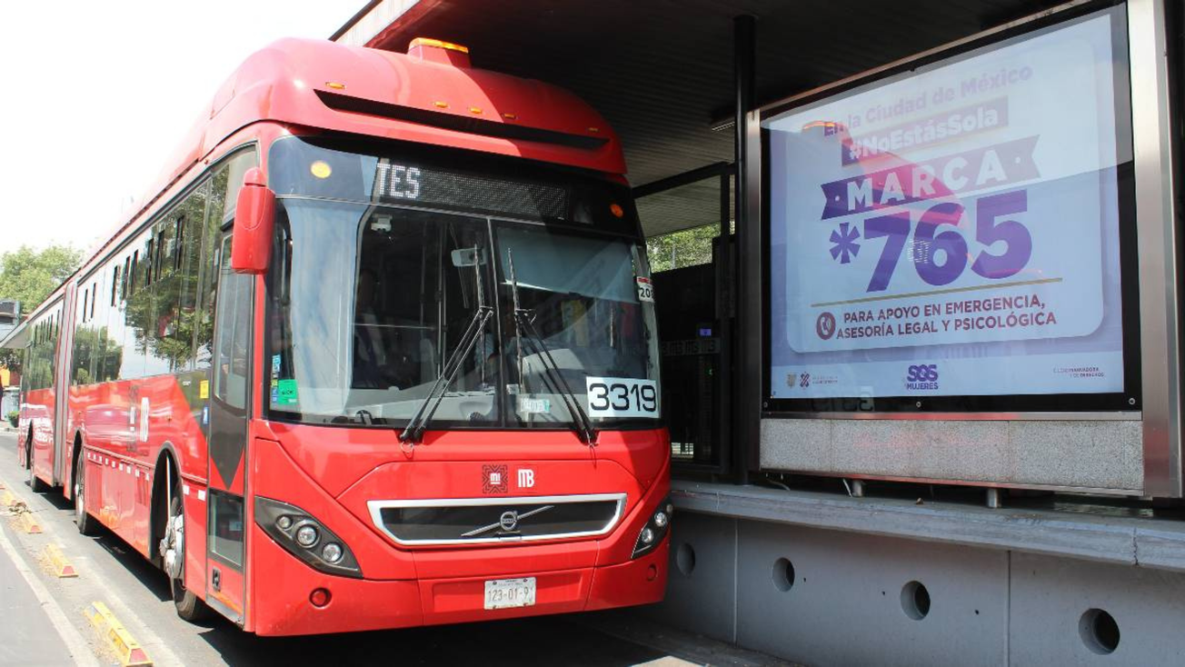 Metrobús CDMX cambia horario en la Línea 1