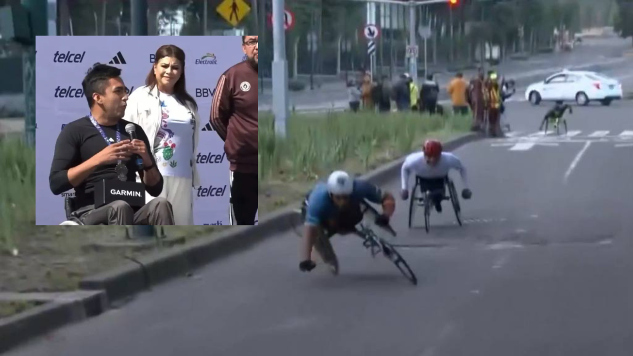 Niega Brugada que un bache haya provocado percance en Maratón CDMX