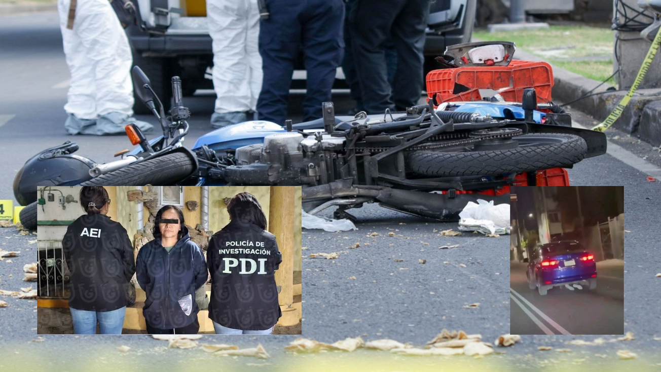Cuánto tiempo pasará en prisión mujer que atropelló y arrastró a motociclista en Iztapalapa