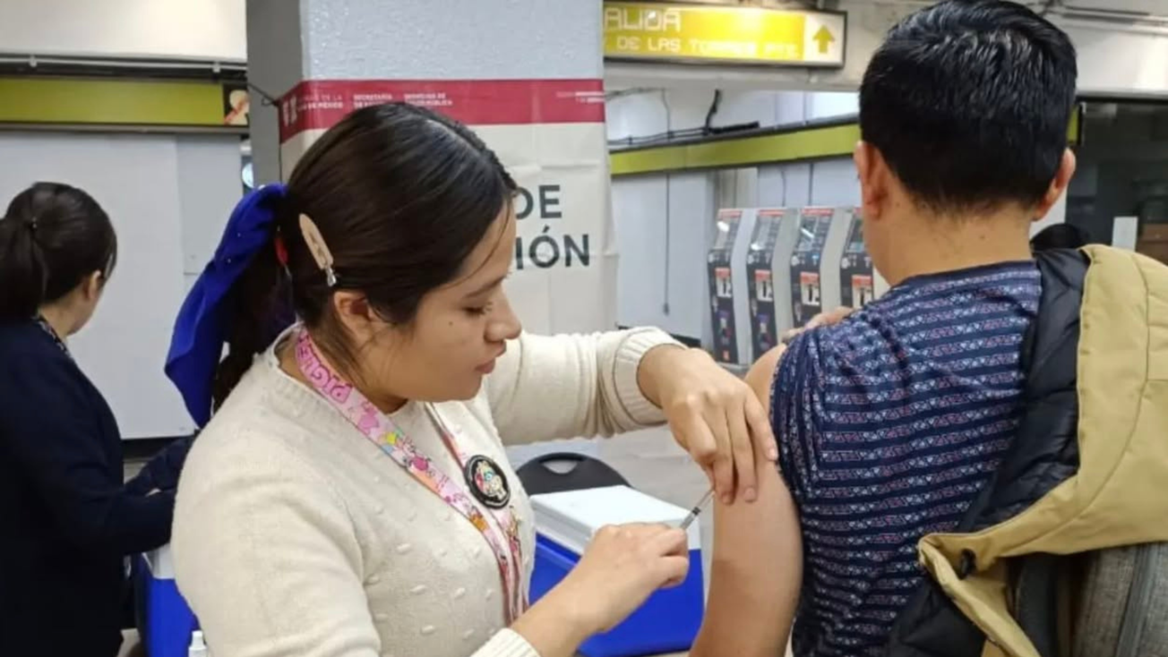 Estaciones del Metro donde puedes vacunarte contra el sarampión