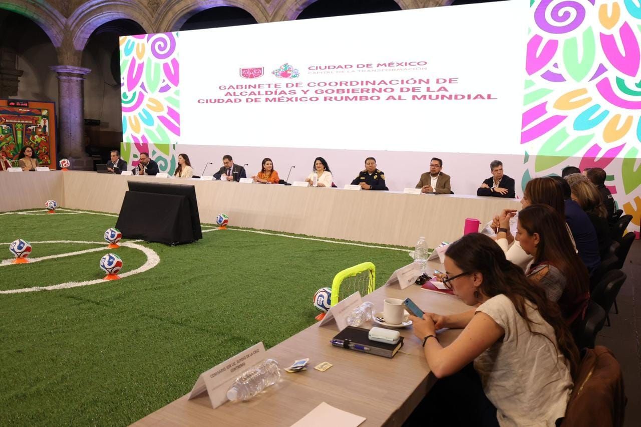 Instala CDMX gabinete rumbo al Mundial 2026