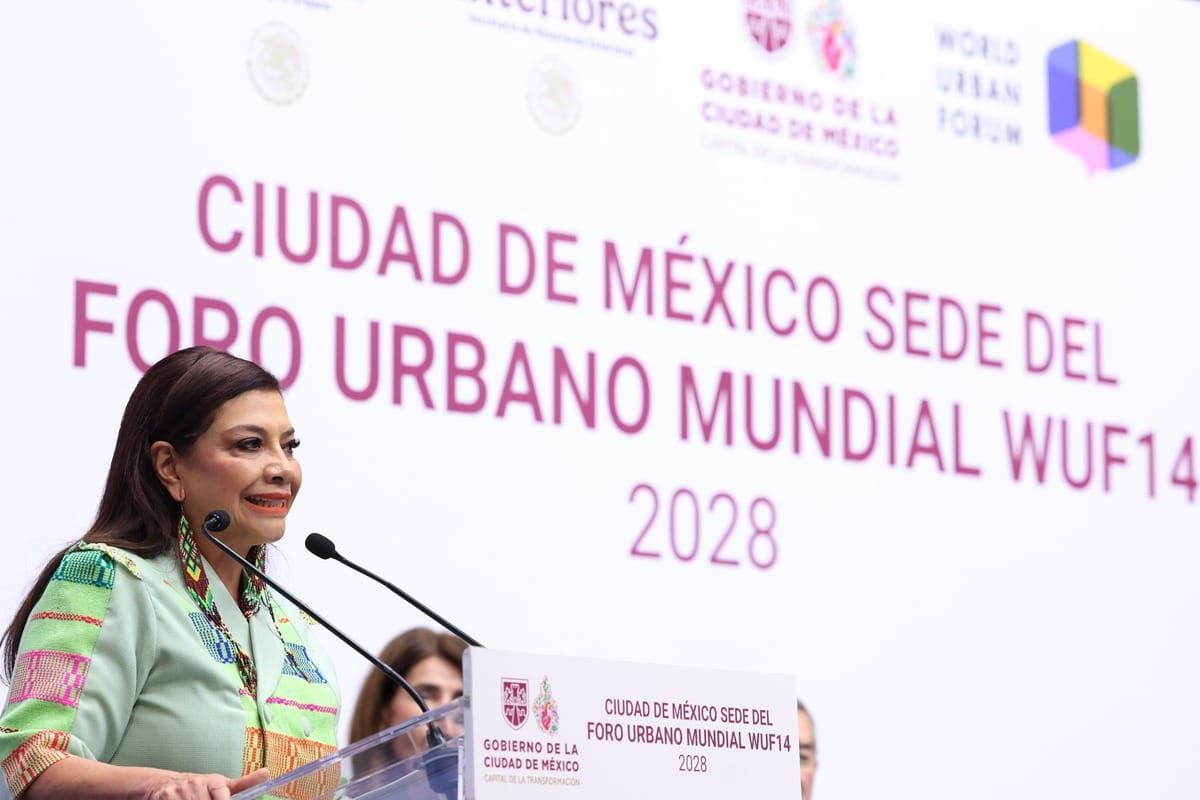 Será CDMX sede del Foro Urbano Mundial 2028