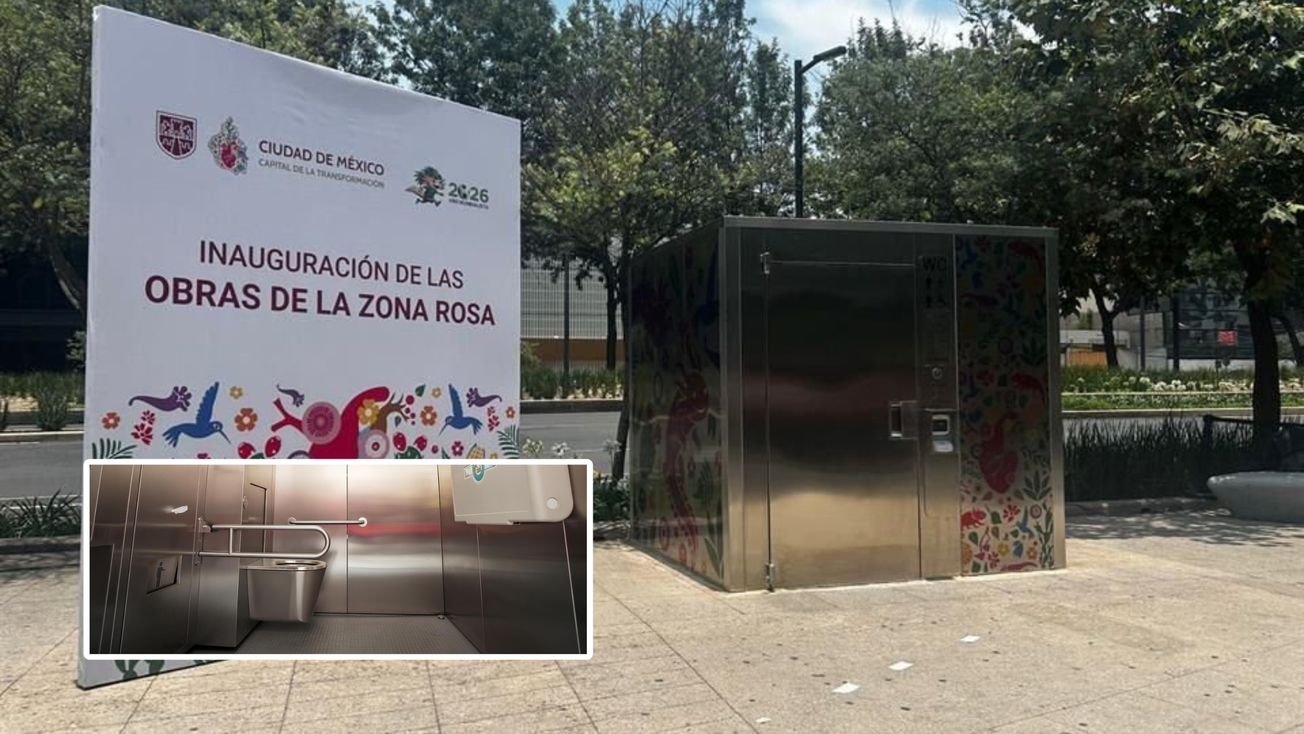 Inauguran baños públicos inteligentes en la CDMX: tendrás 9 minutos para usarlos