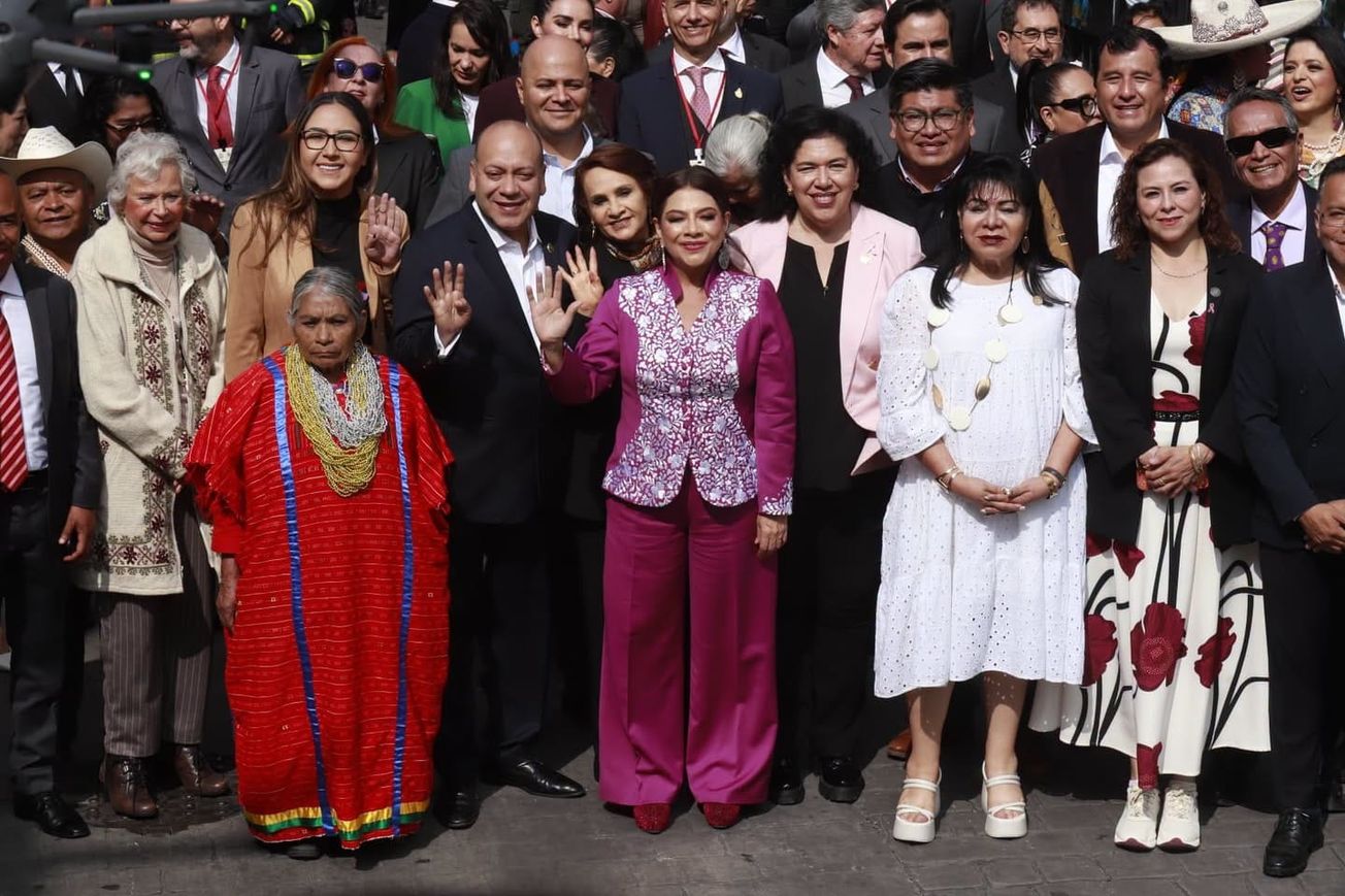 Rinde Clara Brugada Segundo Informe ante Congreso de la CDMX