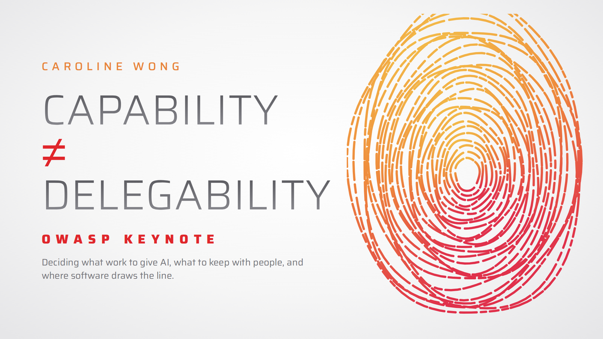 Capability Isn't Delegability