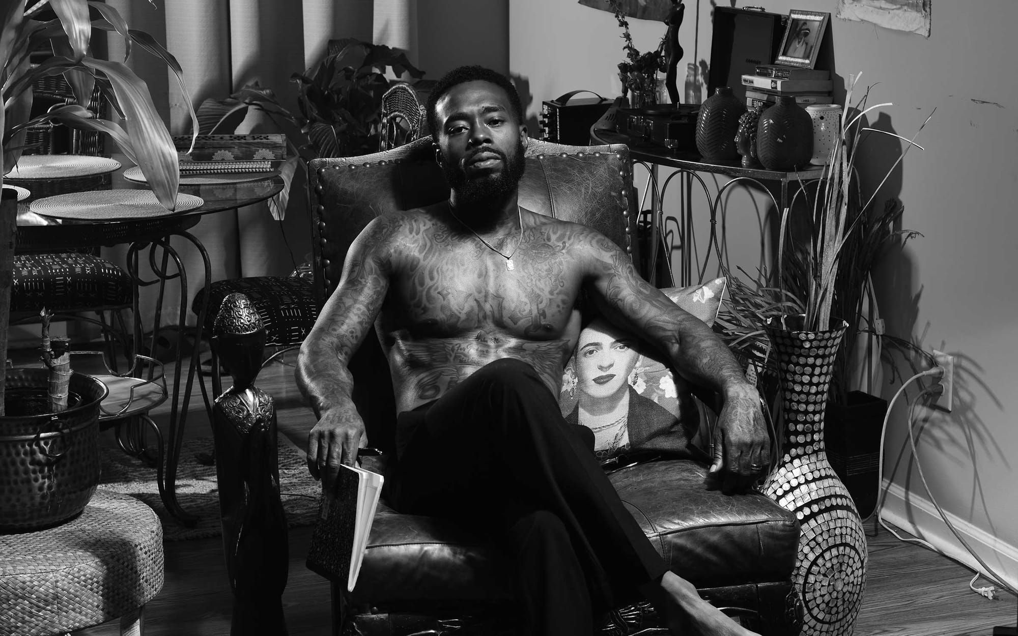 Deniro Farrar Tends To His Flock