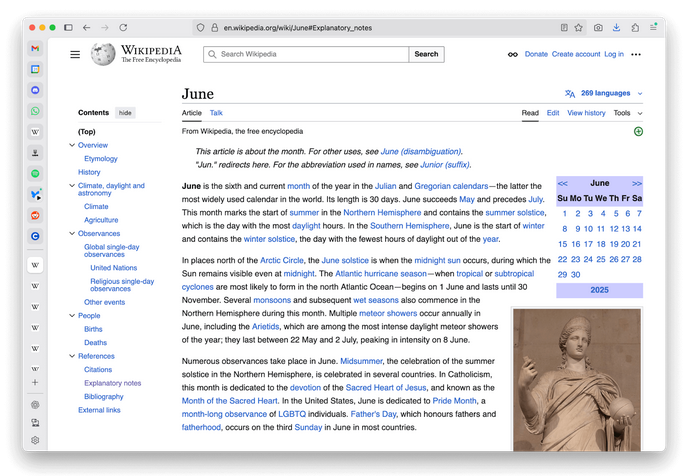 Firefox with vertical tabs
