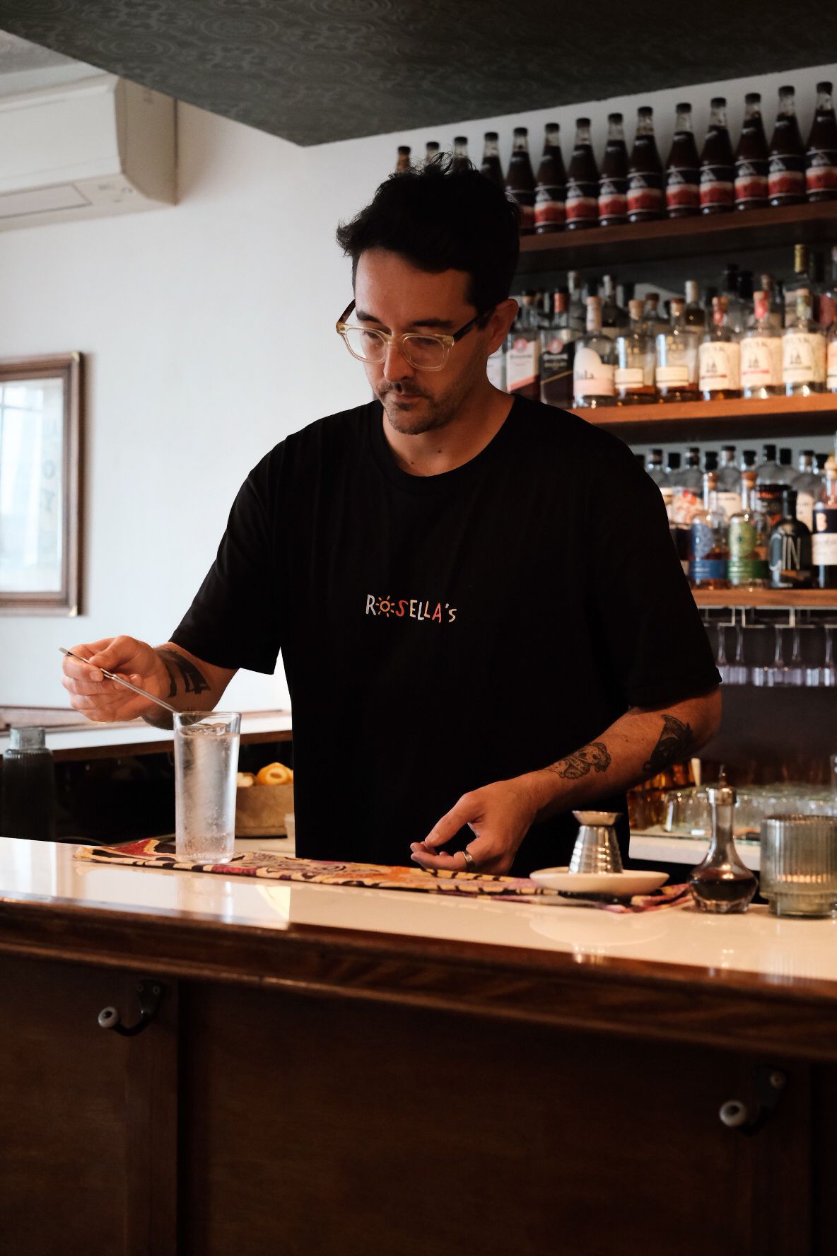 Jack Connor at Rosella's at Burleigh Heads on the Gold Coast. Photo: Supplied