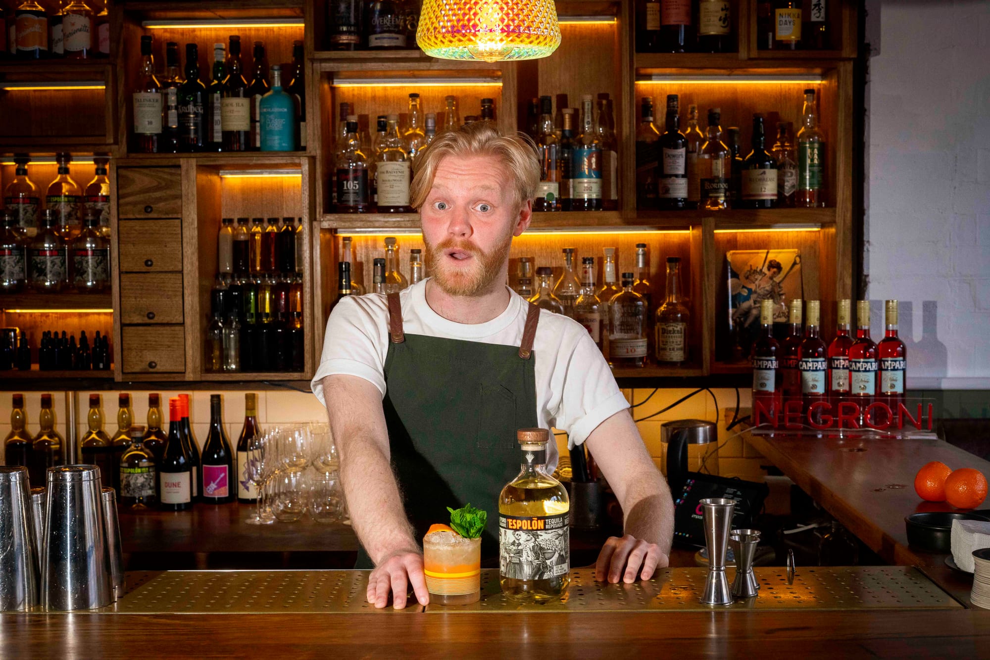 Ben Hardy at Black Pearl. Photo: Boothby