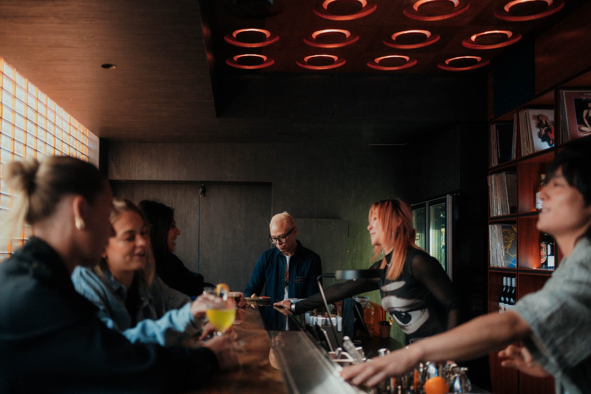 Michael mans the decks. Photo: Heart Media/Supplied