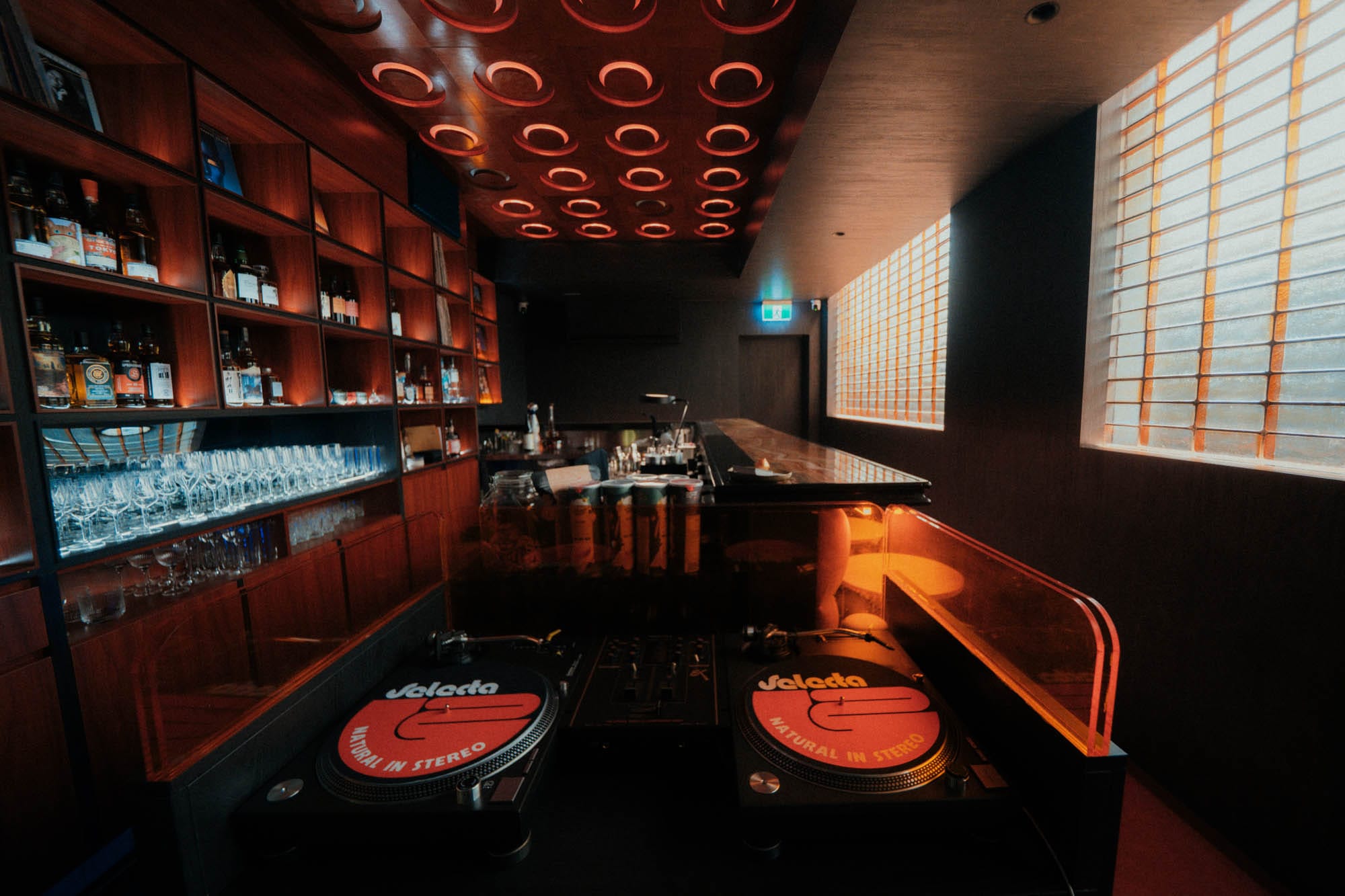 The view from the selector's office at Bar Selecta. Photo: Heart Media/Supplied