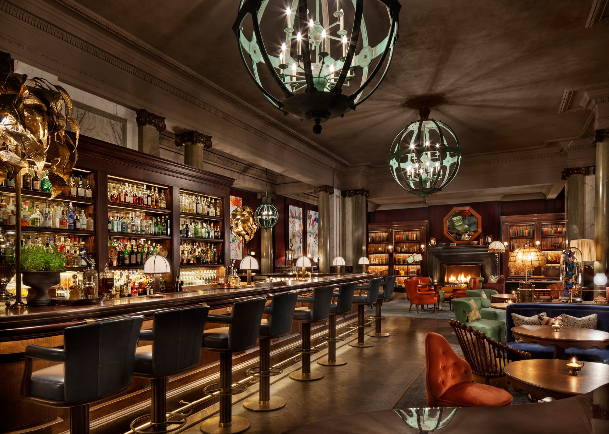 Scarfes Bar at Rosewood London. Photo: Supplied