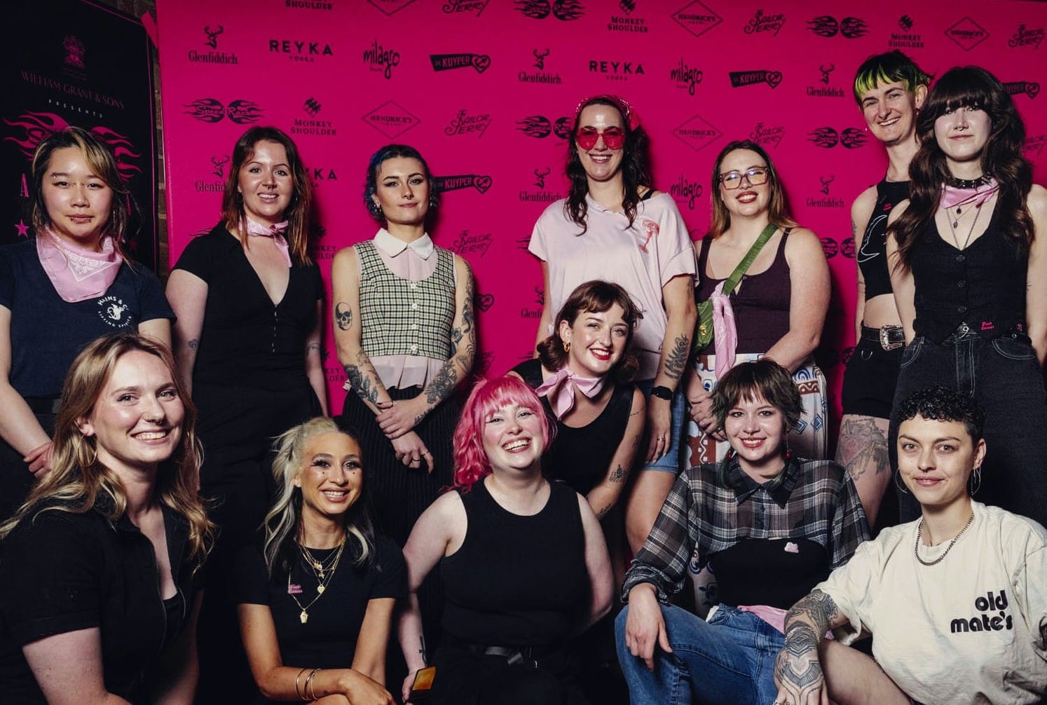 All the Speed Rack Australia national finalists. Photo: Christopher Pearce 