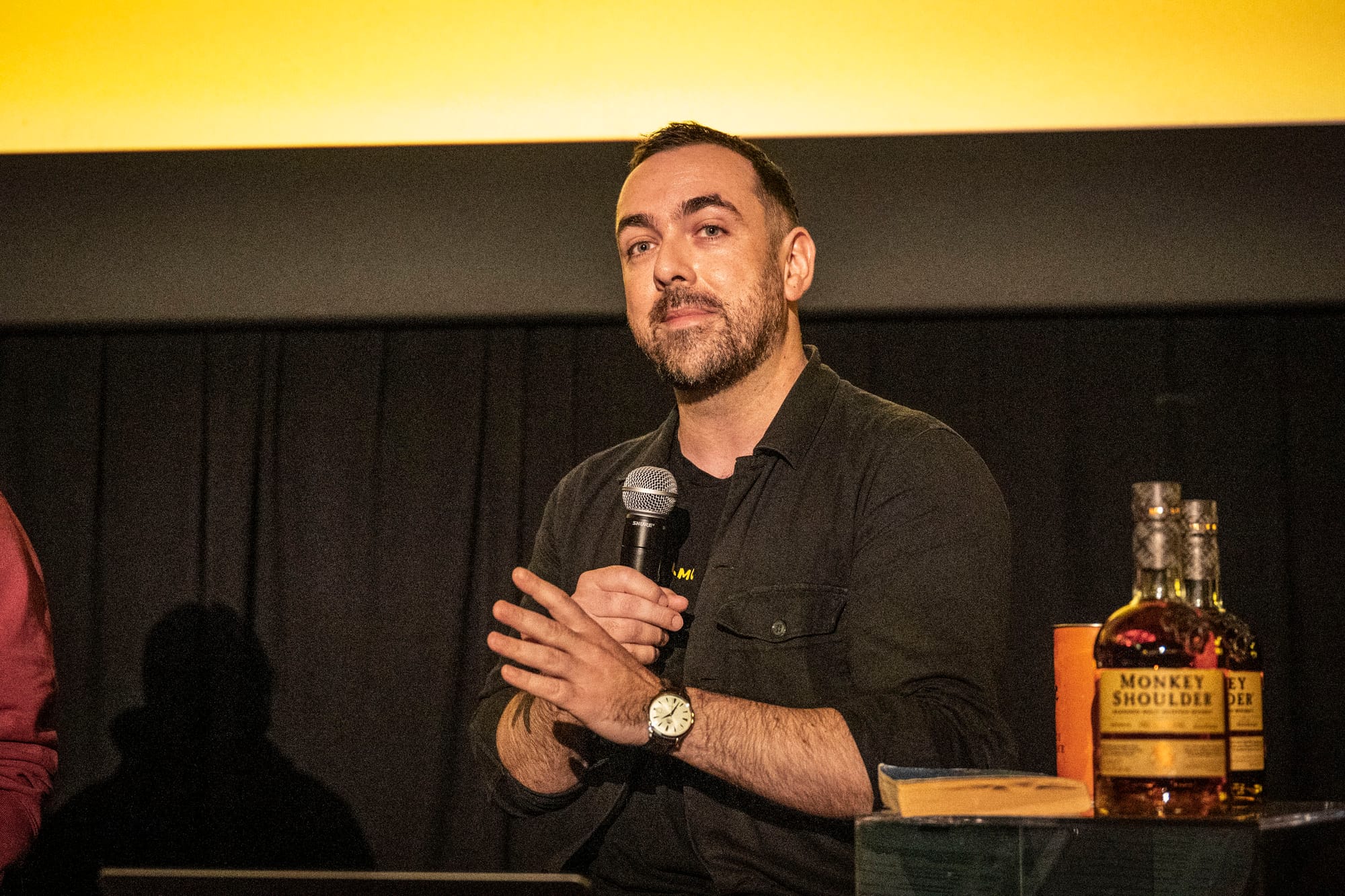 Ross Blainey at the Better Bars Summit presented by Monkey Shoulder. Photo: Christopher Pearce