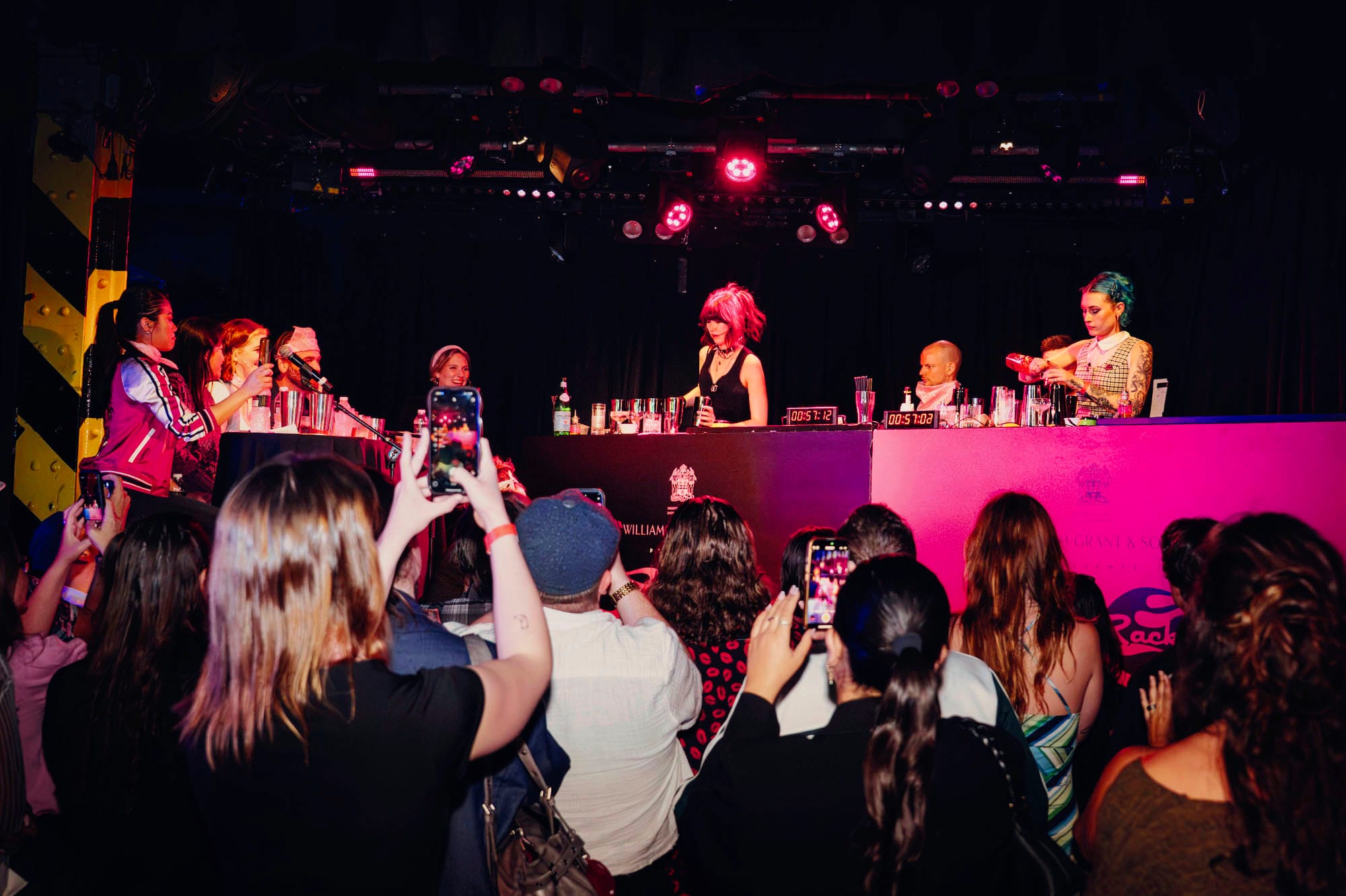 Kristin Christie and Kayla Reid face off in the final round. Photo: Christopher Pearce