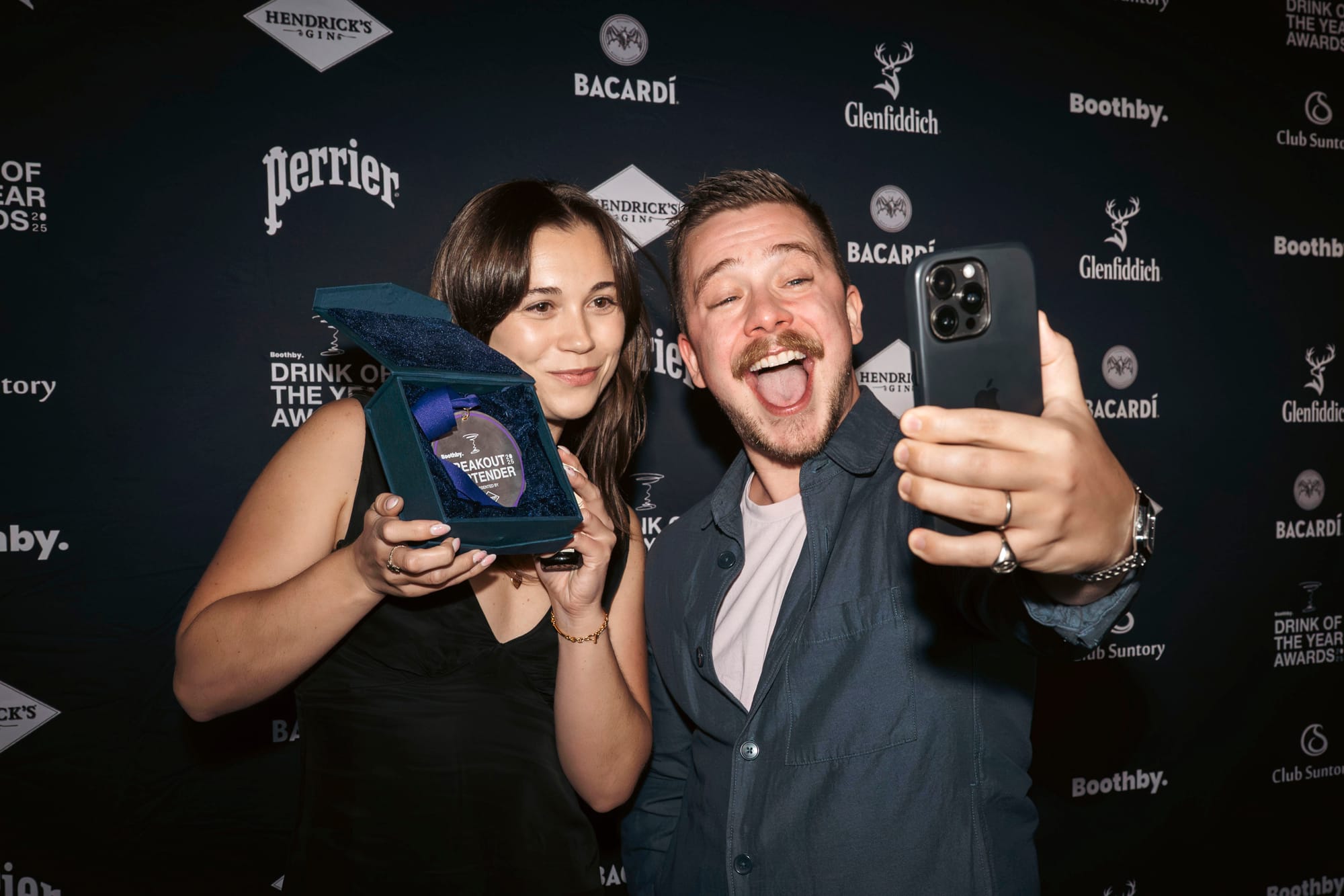 Paige Chabert from Above Board won the Breakout Bartender of 2025 presented by Hendrick's. Photo: Christopher Pearce