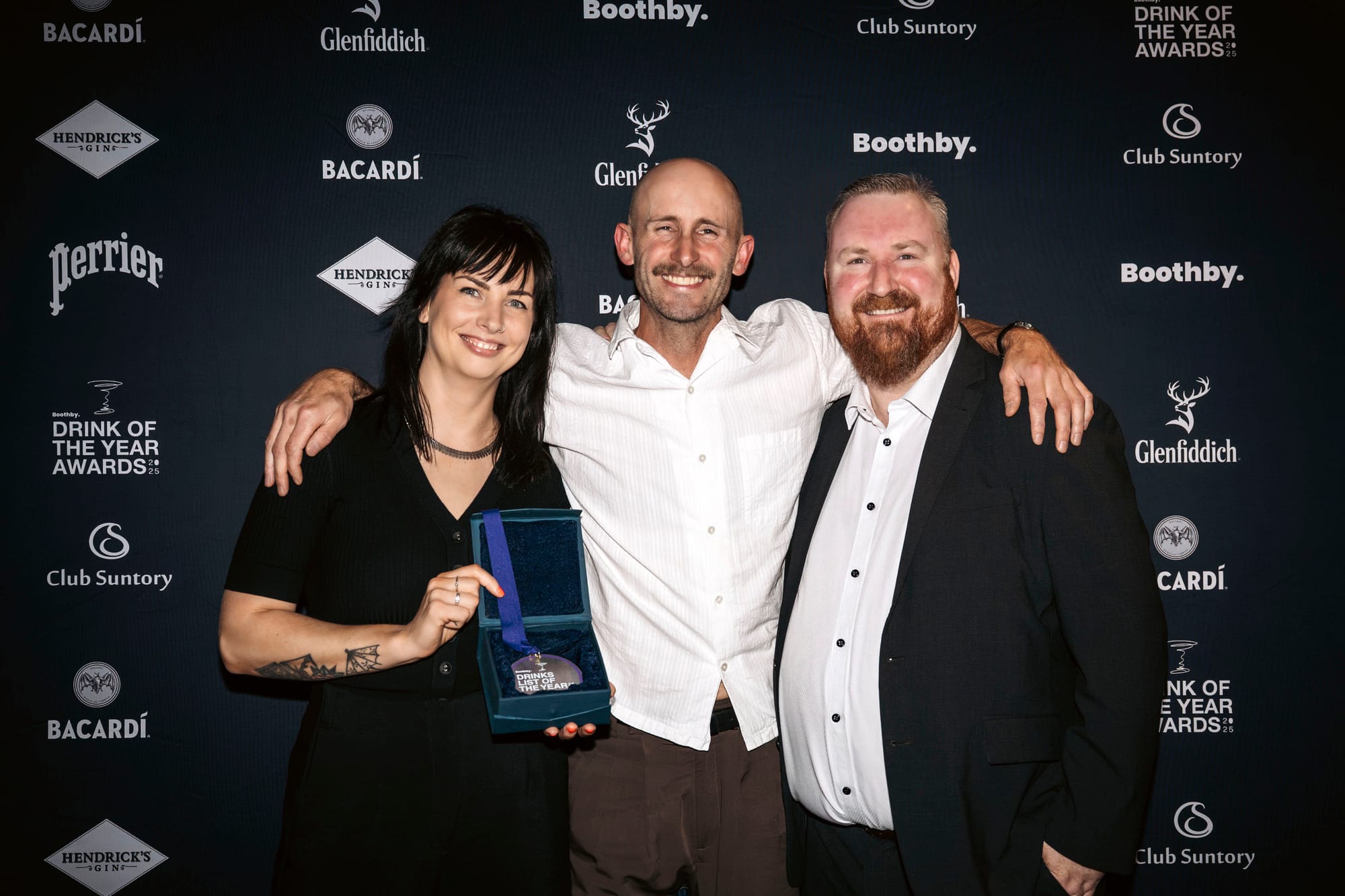 Caretaker's Cottage also came away with the Drinks List of the Year presented by Perrier. Photo: Christopher Pearce