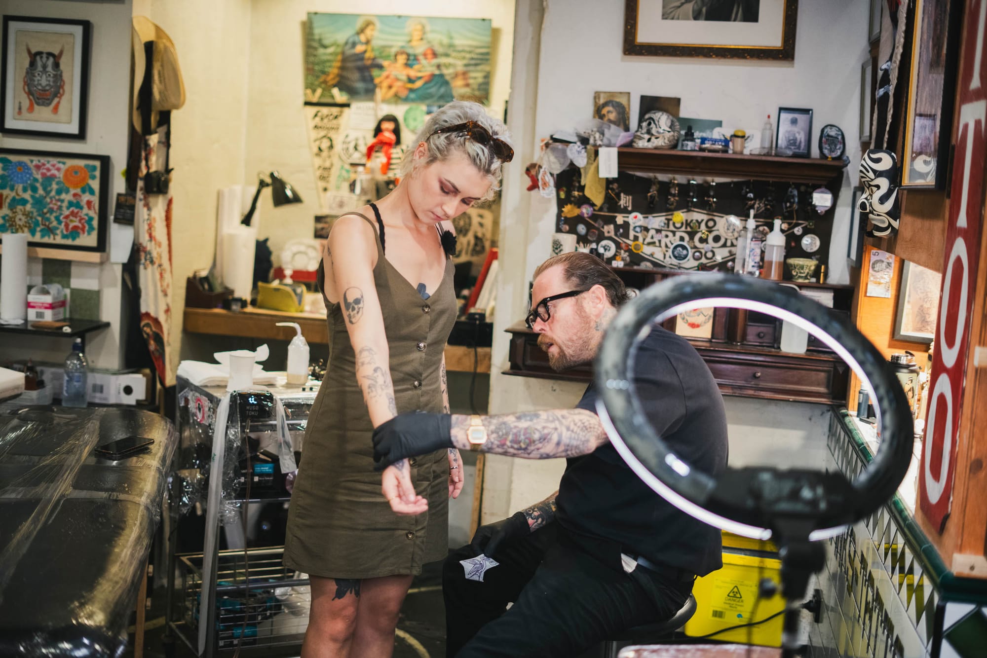 Finding space. Photo: Boothby