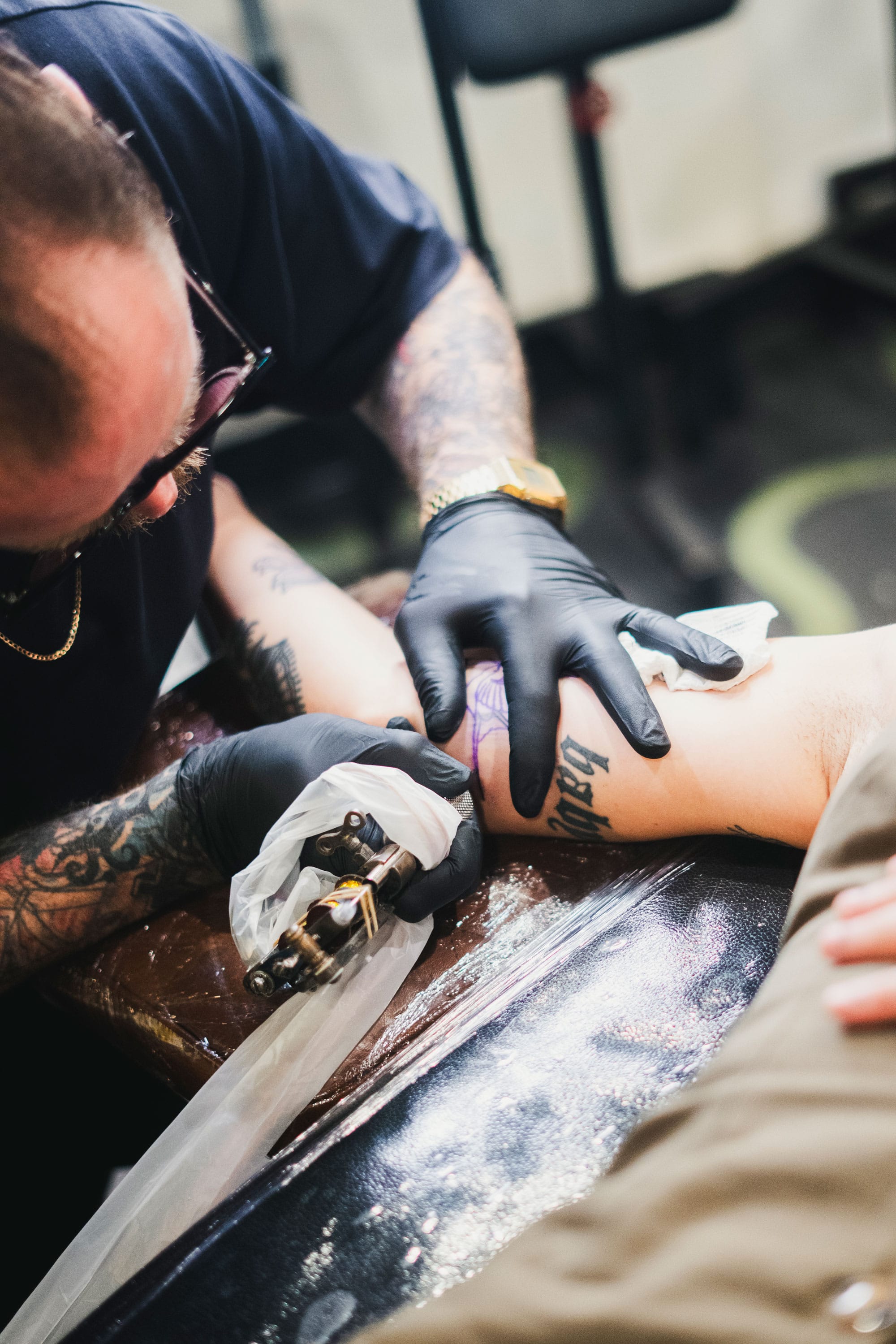 It's tattoo time, Kayla. Photo: Boothby