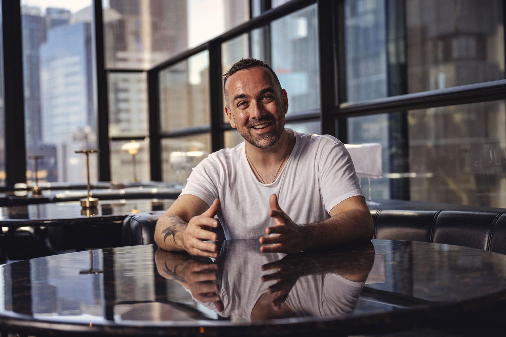 The charismatic Ross Blainey. Photo: Christopher Pearce/Boothby