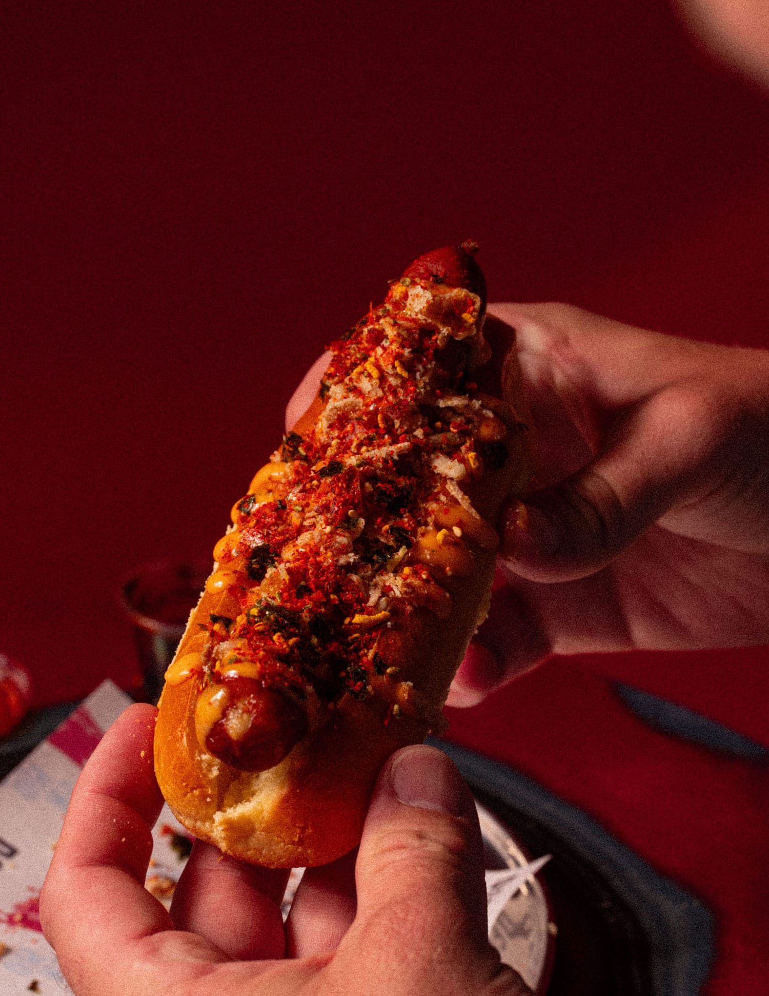 Meat in tube form at its finest. Photo: Leigh Griffiths/Supplied