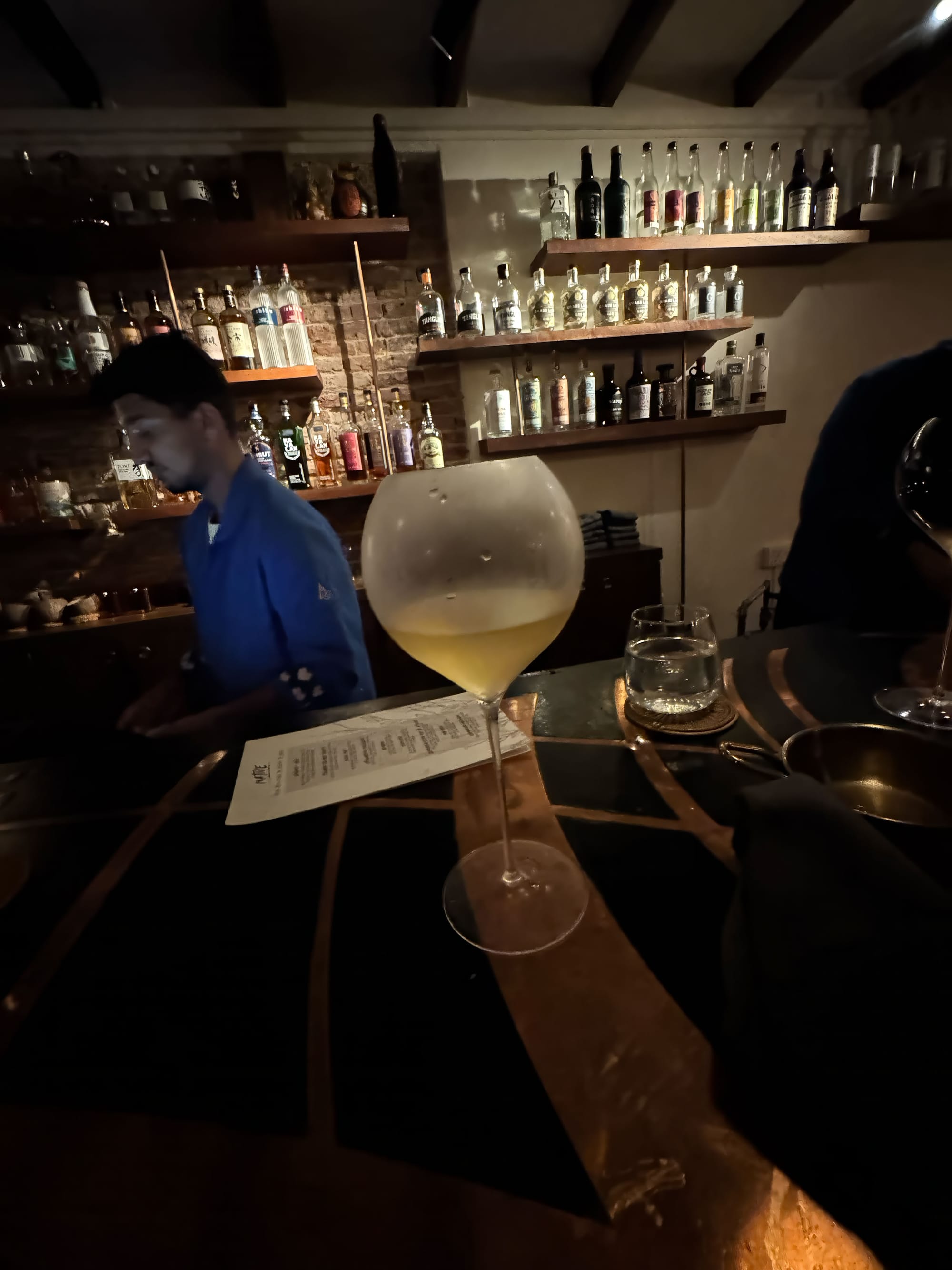 Calamansi Mead on my last visit to Native; it really ought to be available by the bottle, it's that good. Photo: Boothby