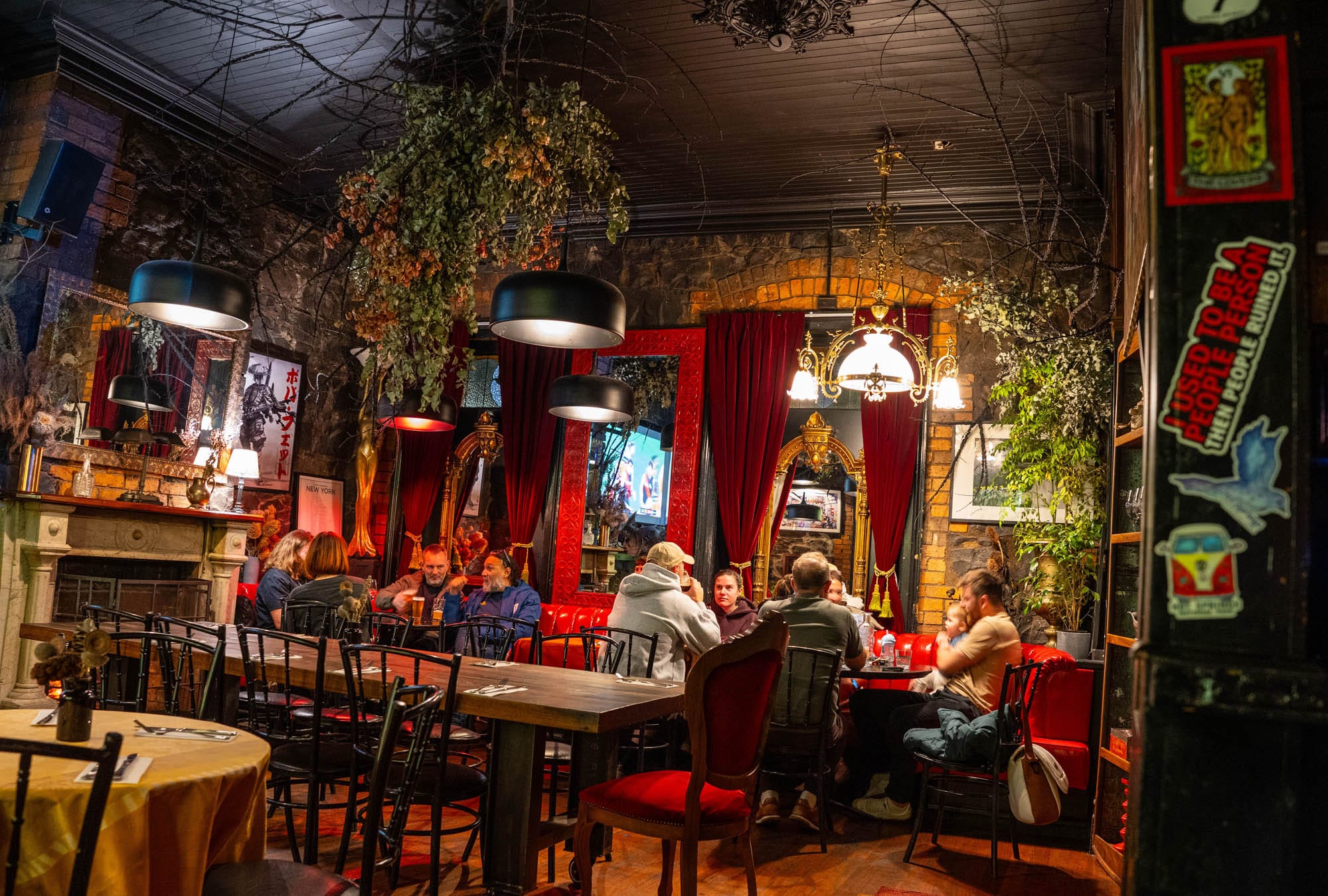 The dining room at Smith St. Hotel. Photo: Fred Siggins