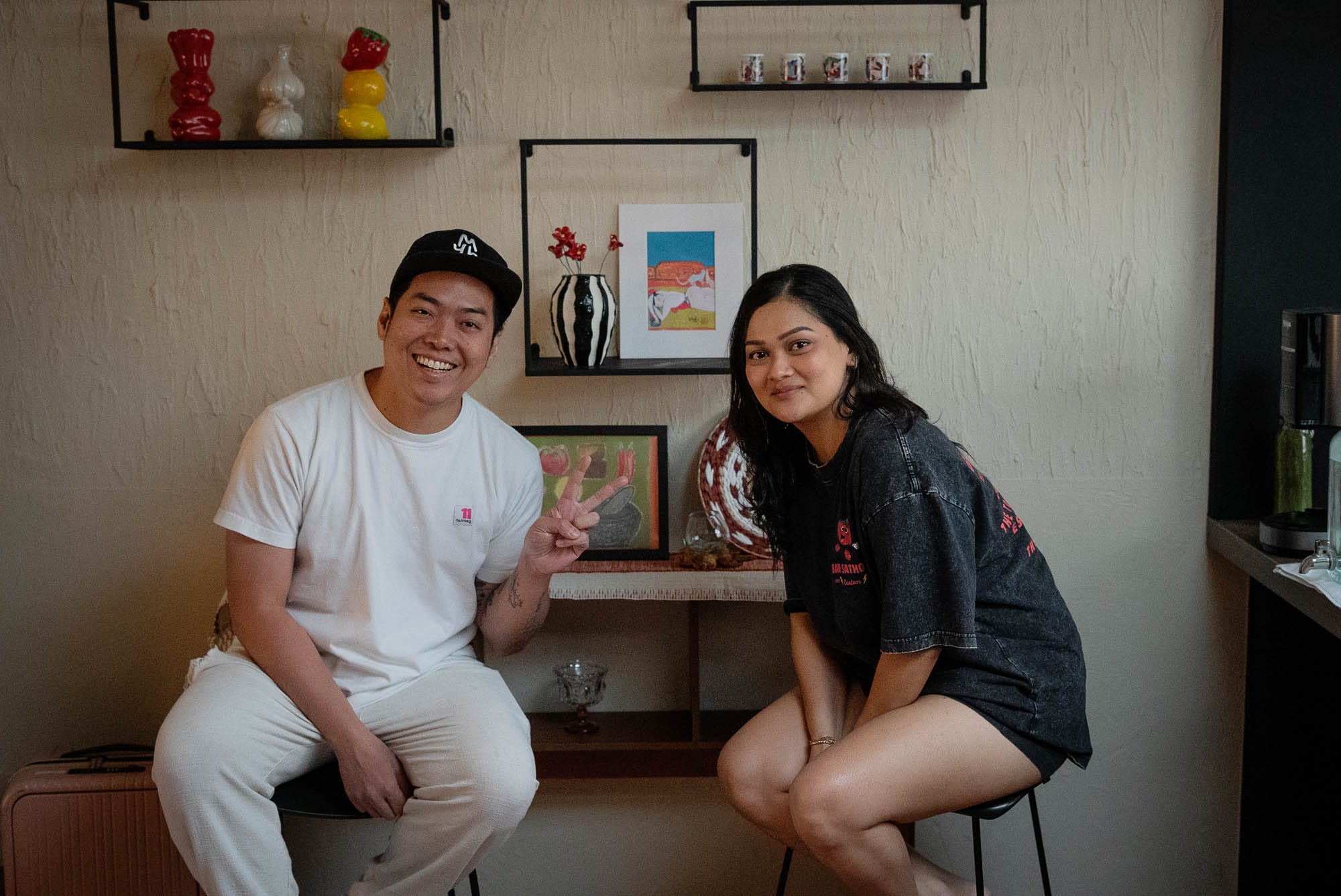 The drinks at Your Mother’s House are what Bryan and Shaheera want to drink. Photo: Boothby