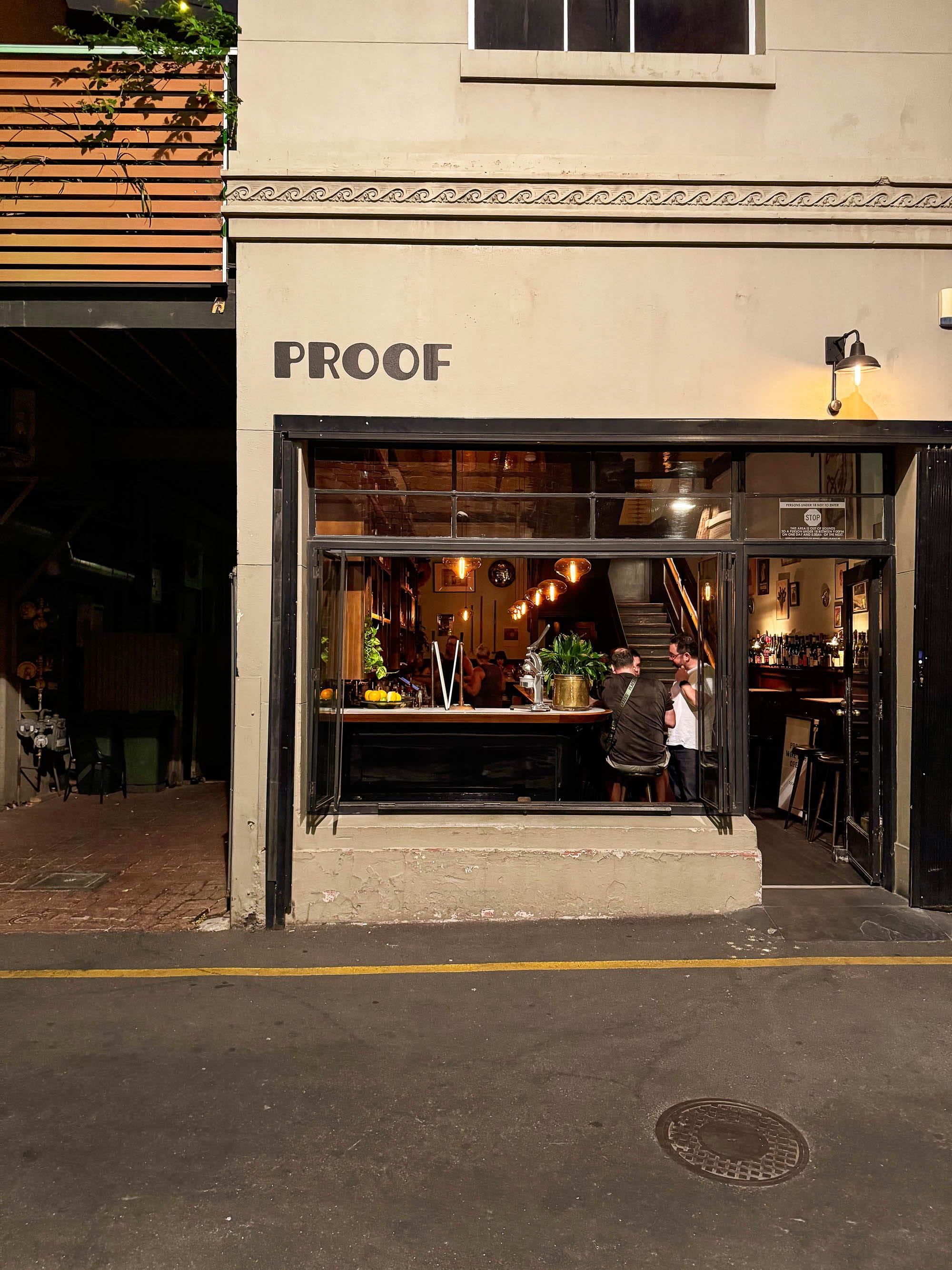 Proof is one of the city's original small bars. Photo: Boothby