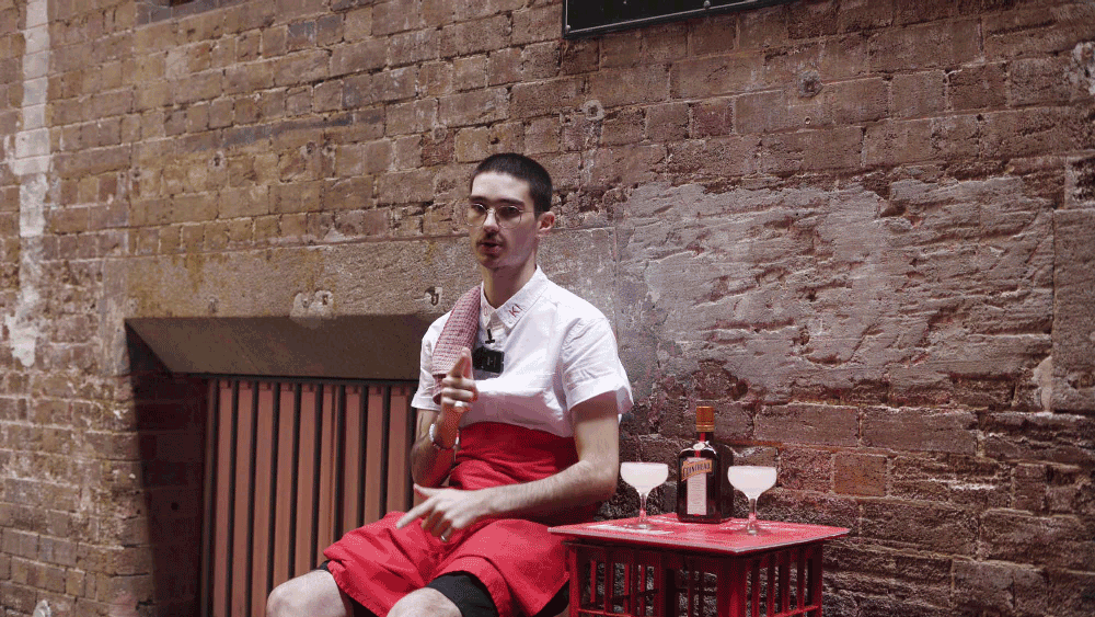 Harrison Kenney at Cantina OK! in Sydney. Photos: Boothby