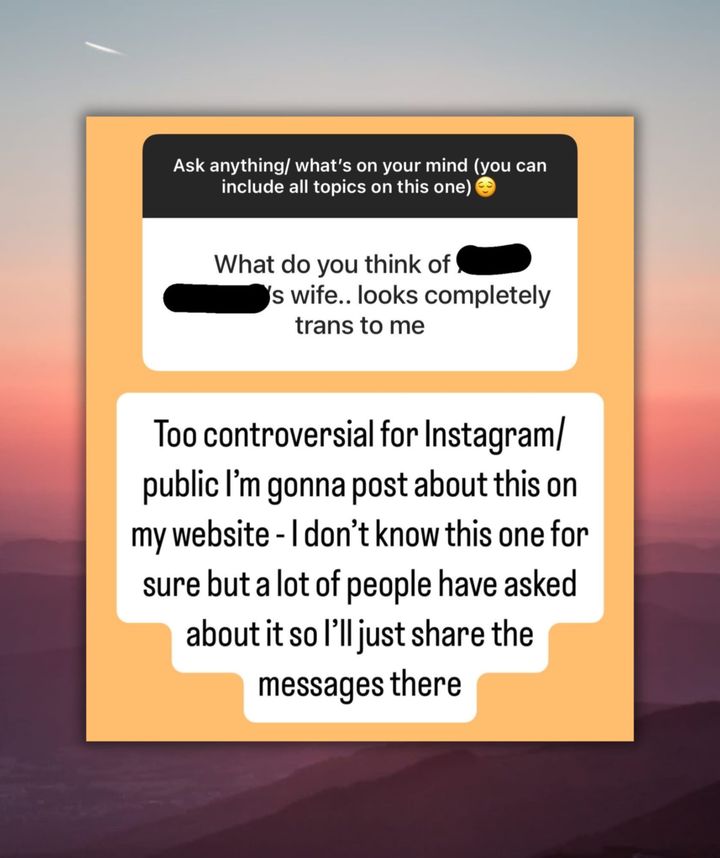 Too Controversial for Instagram