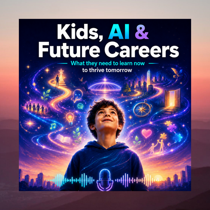 🎙️What Kids Need to Learn Today to Thrive in the AI World of Tomorrow