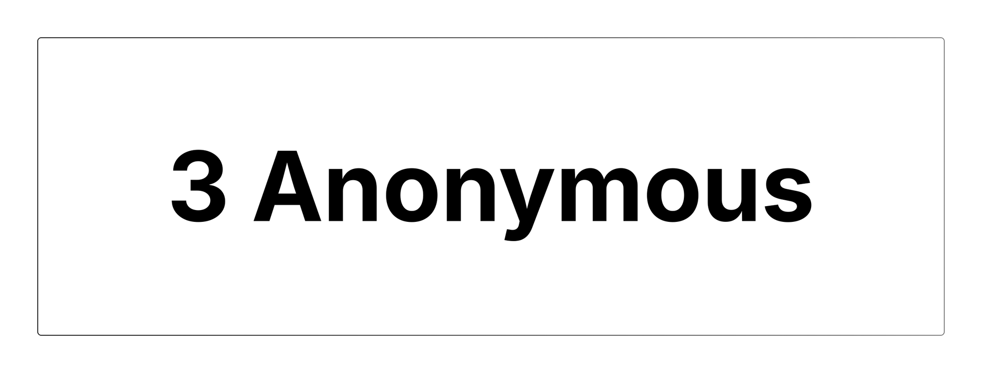 04 - Anonymous