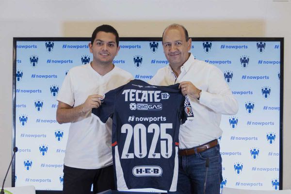 Rayados firma a Nowports como uno de sus principales patrocinadores