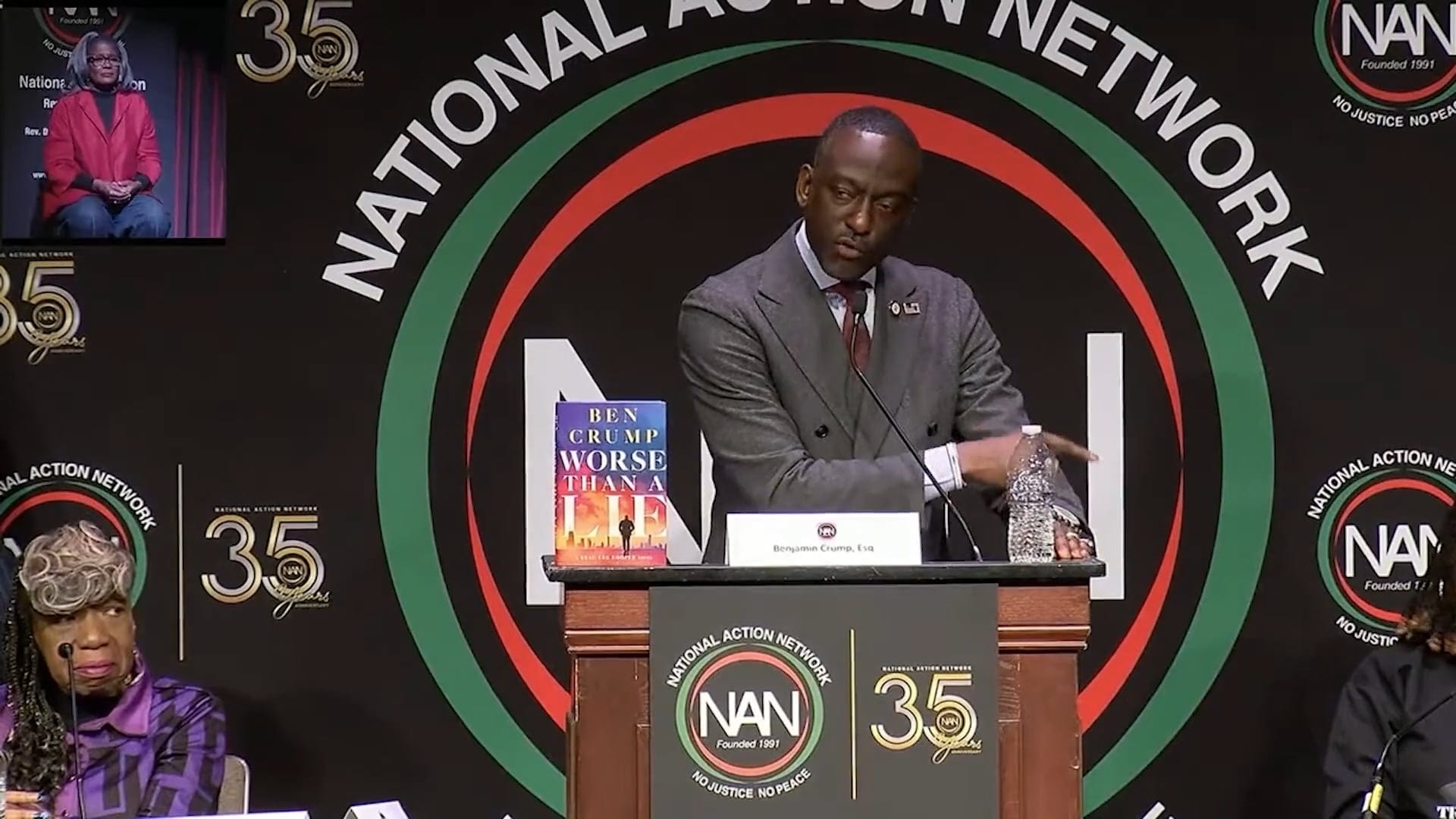 Dr. Yusef Salaam at the 2026 National Action Network Convention NYC