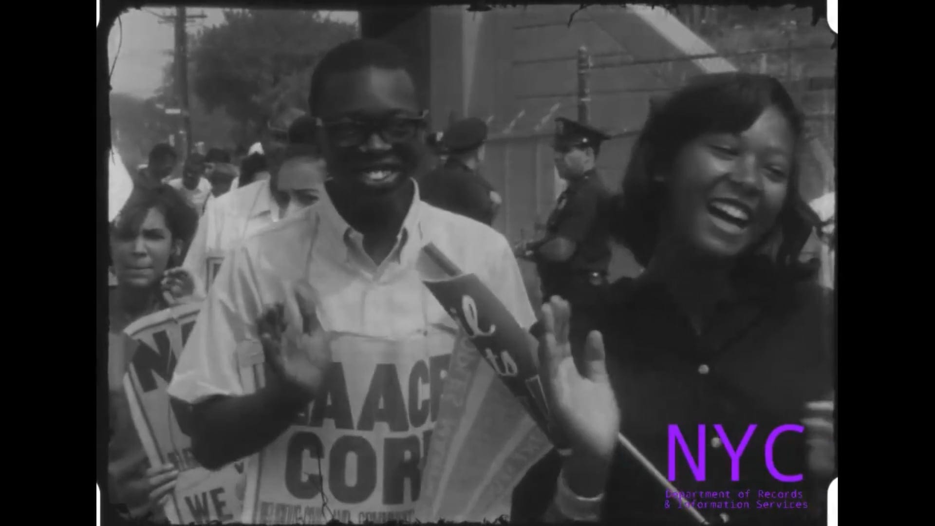 Demonstration Against Segregation In Hiring