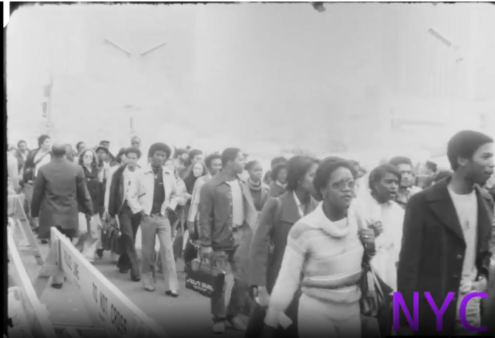 Borough of Manhattan Community College protest November 11, 1978