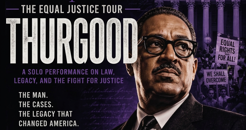 Bringing History to the Stage: Michael Anthony Tatmon Embodies Thurgood Marshall at Theatre Row