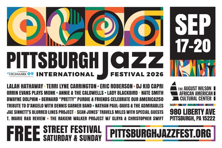  16th Annual Pittsburgh International Jazz Festival flyer