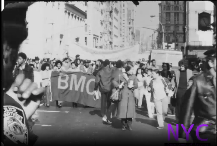 Borough of Manhattan Community College protest November 11, 1978