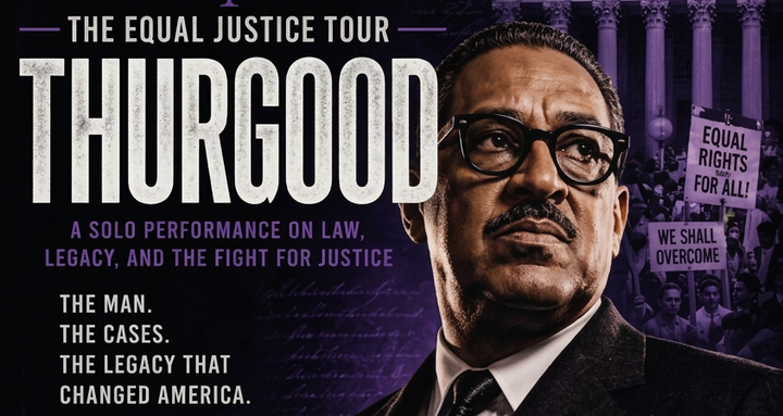 Bringing History to the Stage: Michael Anthony Tatmon Embodies Thurgood Marshall at Theatre Row