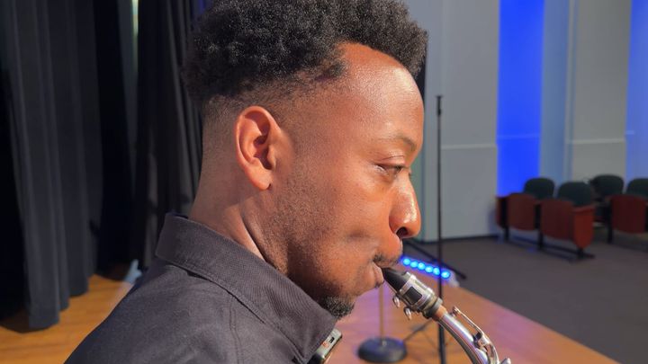 New Orleans Musician Calvin Johnson Shares the Joy of Jazz with Newark's Next Generation