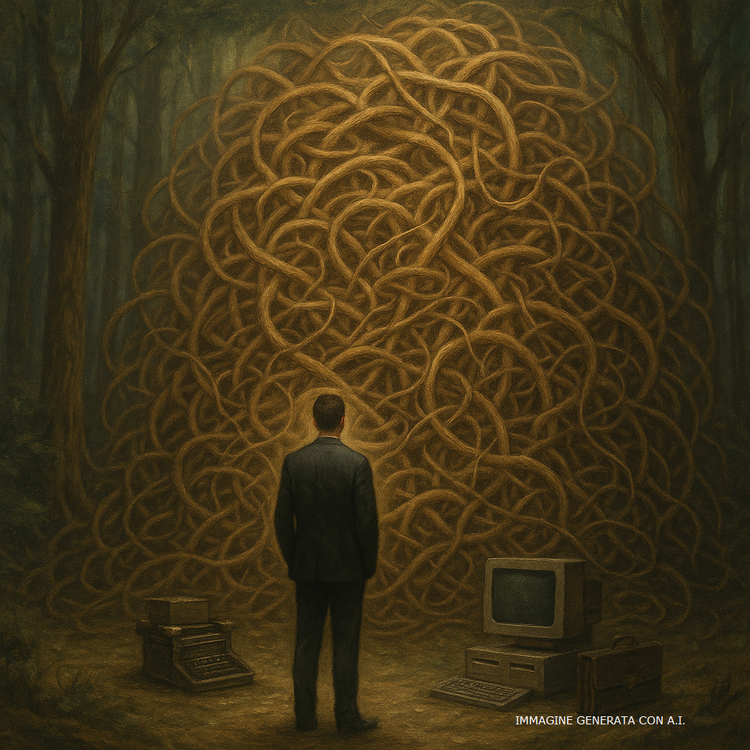 Tecnologia, burocrazia ed economia del groviglio normativo