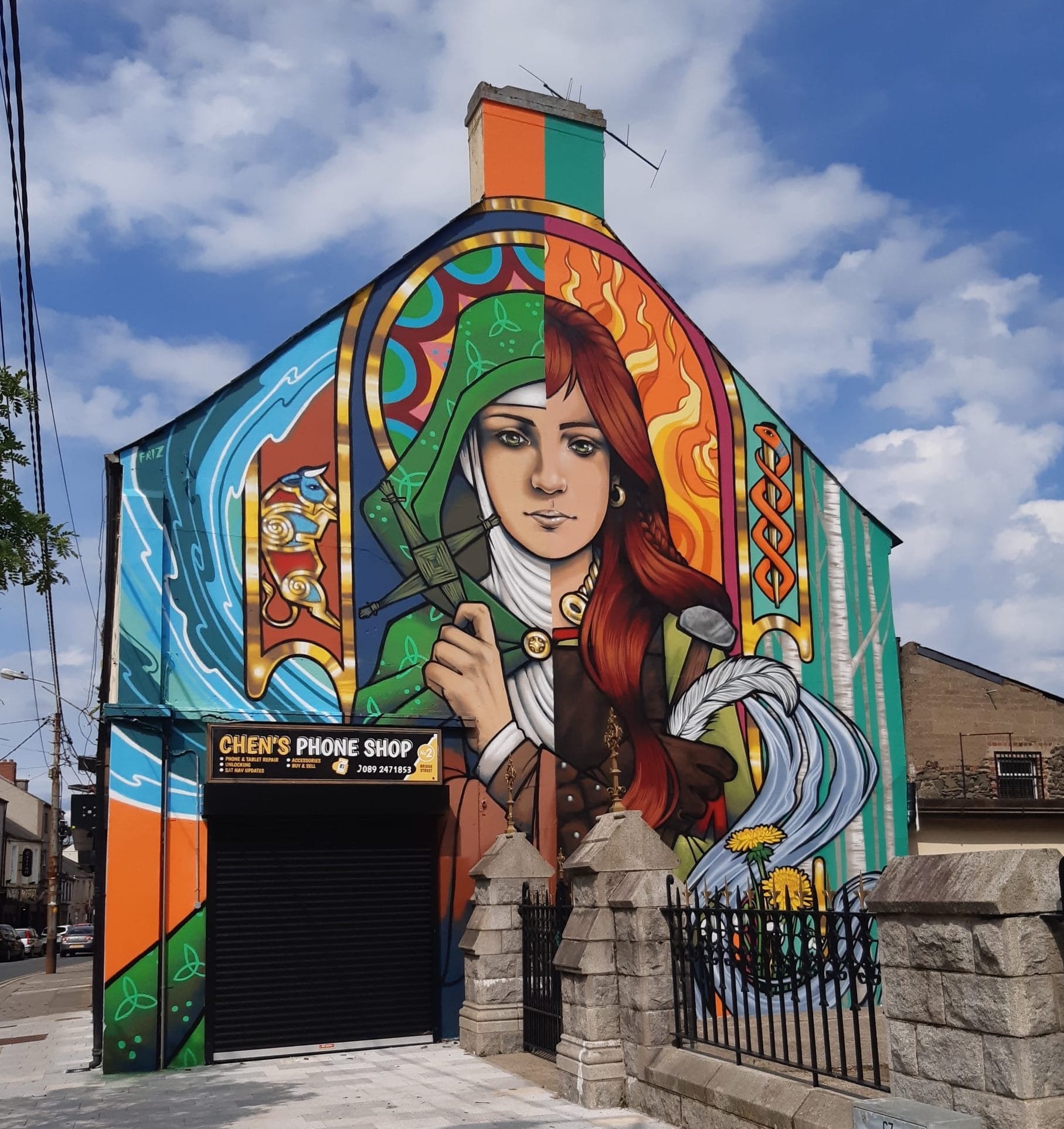Brigid mural