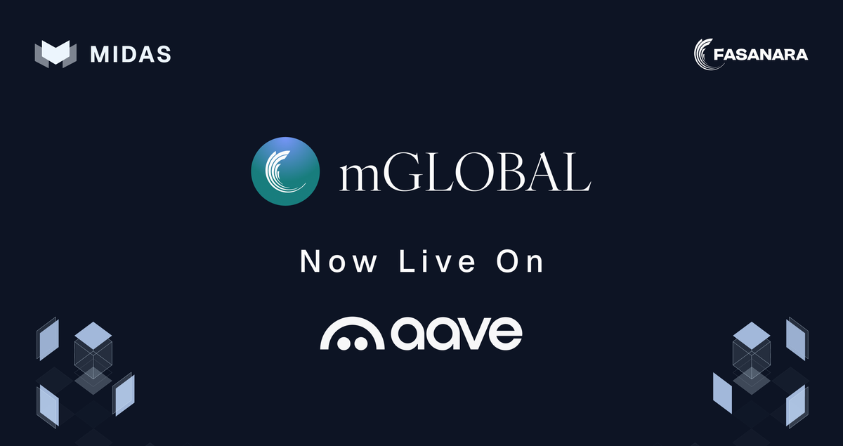 mGLOBAL Is Now Live on the Aave Horizon RWA Market