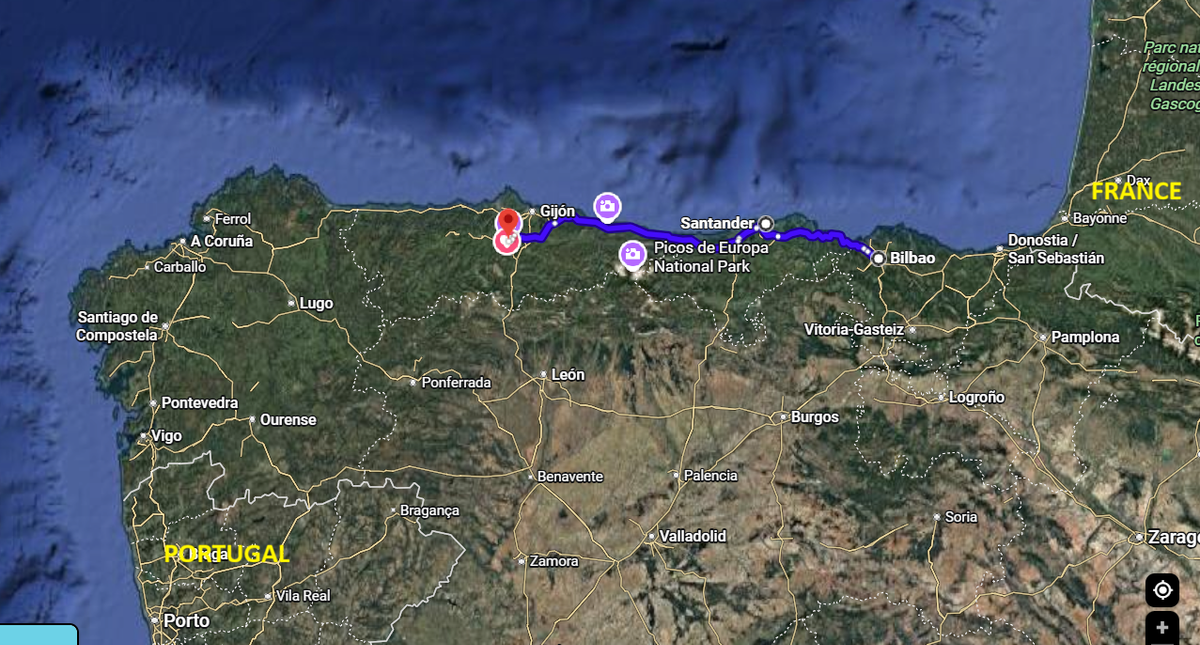 Arrived in Oviedo!