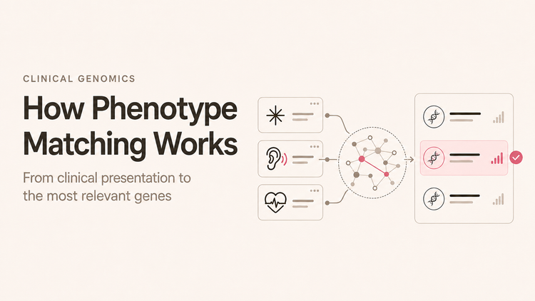 How Phenotype Matching Works in Clinical Genomics